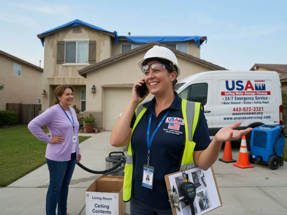 Ceiling Water Damage Restoration Summerfield, KS FAQs
